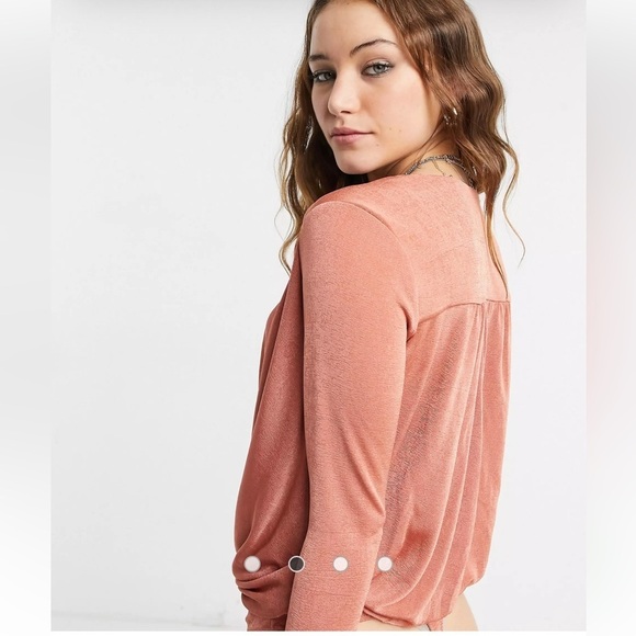 Free people Small turnt thong bodysuit. - Picture 7 of 13